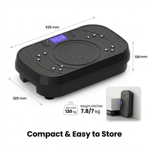 Plataforma Vibratoria Portátil YUNPAO para Ejercicio en Casa, Máquina de Ejercicio para Todo el Cuerpo, Tonificación Muscular y Alivio de Presión - Product Image 6
