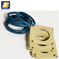 Joint d'étanchéité en mousse de silicone imperméable, antichoc et résistant aux collisions, joint de bride plat pour guide d'ondes, joint conducteur en silicone pour