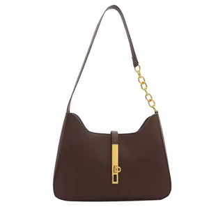 Bolso de Hombro de PU para Mujer, Diseño Nuevo, de Alta Capacidad, con Cierre de Cremallera, Accesorio Elegante para Dama, Venta al Por Mayor - Product Image 6