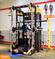 Nuevo diseño Cable Crossover Gym Equipment entrenador funcional Power rack Smith Machine
