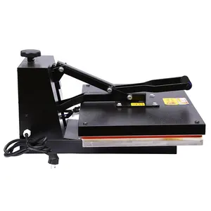 Máquina de prensado de calor plano para camisetas, 40x60cm, 16x20, 38x38cm