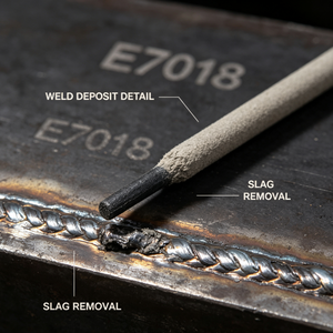 Varilla de <span class=keywords><strong>Soldadura</strong></span> de Acero al Carbono E7018, 3/32" (2.5mm), Electrodo de Bajo Contenido de Hidrógeno EN ISO 2560-A E5018 para <span class=keywords><strong>Soldadura</strong></span> Estructural Crítica - Product Image 4