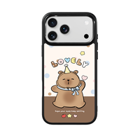Coque de téléphone AG Feeling Black Edge avec motif Gilding Lover Kaka pour iPhone 17, 17 Pro Max, 16 Pro, 15 – Coque magnétique