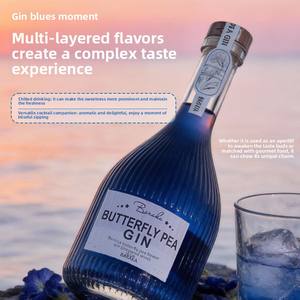 Gin naturel au pois papillon bleu 500ml Distillé avec des notes <span class=keywords><strong>de</strong></span> genévrier, <span class=keywords><strong>de</strong></span> menthe et <span class=keywords><strong>de</strong></span> <span class=keywords><strong>citron</strong></span> - Product Image 2