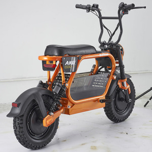 Motocicleta Eléctrica de 48V 1000W con Diseño Patentado 2026, Cuadro de Acero, Precio de Fábrica, para Mascotas y Compras, Modelo YB-MIKU - Product Image 2
