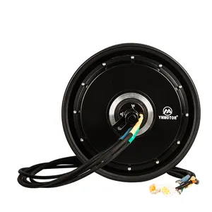 12 Inch 2000W-5000W 72V Groothandel Aandrijving Krachtige Borstelloze DC Elektrische Motorfiets Motor Kit