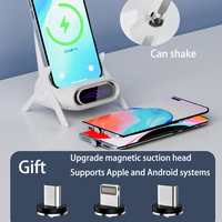 Support de Chargeur Sans Fil de Bureau pour Téléphone, Station de Recharge Rapide Intelligente pour iPhone 17-12 Pro Max Samsung Vivo Xiaomi