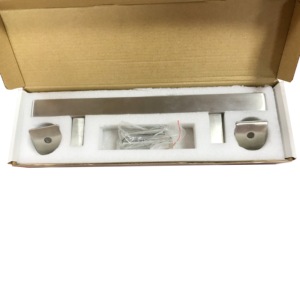 Manijas de Barra en T WEKIS Modernas de Acero Inoxidable para Puertas de Granero, para Puertas de Madera, Ambidiestras, Fácil Instalación para Almacenes - Product Image 5