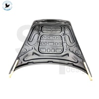 Couvercle de moteur pour Porsche Panamera GTS MSY 2014, Kit de carrosserie en Fiber de carbone forgée