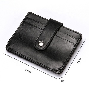 <span class=keywords><strong>Portefeuille</strong></span> magique en cuir avec boutons pour hommes, bon marché, collection - Product Image 6