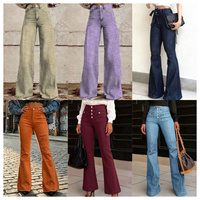 Pantalon décontracté ample et respirant pour femme, coupe droite, collection automne 2026 – Vente en gros à succès