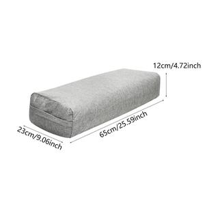 Coussin <span class=keywords><strong>de</strong></span> <span class=keywords><strong>yoga</strong></span> en éponge OEM – Léger, avec housse amovible et poignée <span class=keywords><strong>de</strong></span> transport, rectangulaire, <span class=keywords><strong>pour</strong></span> la modification des poses <span class=keywords><strong>de</strong></span> <span class=keywords><strong>yoga</strong></span> réparateur - Product Image 6