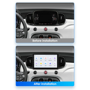 Navegador GPS <span class=keywords><strong>Android</strong></span> para <span class=keywords><strong>Auto</strong></span> Fiat 500 2016-2019, CarPlay Inalámbrico, <span class=keywords><strong>Android</strong></span> <span class=keywords><strong>Auto</strong></span>, Pantalla de 9 Pulgadas, Wi-Fi, 4G LTE - Product Image 3