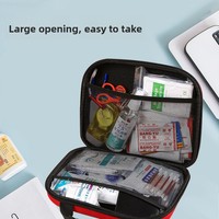Trousse de Premiers Secours Portable en Toile avec Fermeture Éclair pour Voyage en Plein Air, Sac Médical de Voyage Vide, Kit d'Urgence Infirmier
