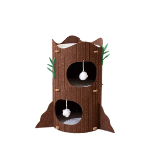 High Density Soundproof Cat Cave, Washable Acoustic Felt Cat <b>Bed</b> Customizable for Apartment & Pet Grooming Salon - Product Image 4