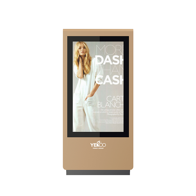 Double Sided Advertising Media Video Player Indoor Touch Screen LCD Display