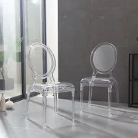 Silla de princesa/silla de boda transparente/silla de tranparent