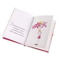 Benutzer definierte gedruckte Mini Cute Student Tagebuch Notizbücher Bulk Großhandel Phantasie personal isierte Cartoon Kinder lesen Bücher