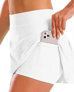 Kunden spezifische schnell trocknende atmungsaktive Spandex/Polyester Tennis Kleid und Rock Sets für Frauen Outdoor Sport OEM Tennis Wear - Product Image 6