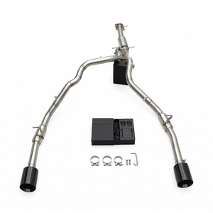 Échappement Catback Valvetronic Personnalisé pour Dodge RAM 1500 DT V8 5.7L 2015-2025 Boska – Silencieux et Tuyaux Résonnés avec Contrôle des Valves - Product Image 1
