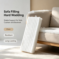 Rembourrage en fibres de polyester conjuguées creuses 15D douces pour le rembourrage de coussins avec densité personnalisée