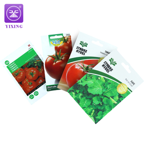 Sacchetto Personalizzato Biodegradabile Resistente all'Umidità Rivestito in Alluminio per Semi di <span class=keywords><strong>Pomodoro</strong></span> e Semi di Verdure con Tre Lati Sigillati - Product Image 2