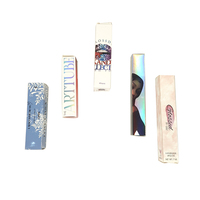 Boîte à rouge à lèvres haut de gamme en promotion, emballage cosmétique personnalisé avec logo holographique, boîte à gloss