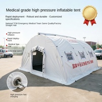 Tente tunnel gonflable haute pression fournie par le fabricant, pour secours d'urgence en extérieur, lutte contre les inondations, entièrement automatique