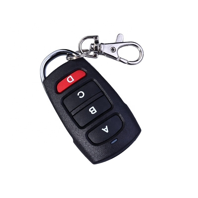 YET084-T Universal Cloning Electric Gate Garage Door Remote Control Duplicator Key Fob 433mhz Cloner Wireless Remote Controller