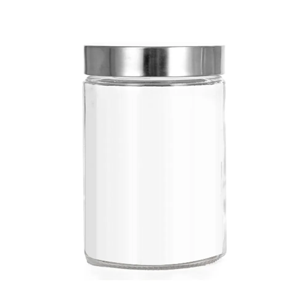 Best Price Transparent Sodalime Gass Food Storage Glass Jars With Stainless Iron Lid