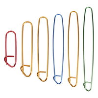 JP personnalisé bricolage outils de couture accessoire vente chaude différentes tailles en acier inoxydable sécurité métal aiguilles