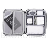 Tas Wadah Organizer Travel Tech Keras untuk Aksesori Elektronik Kabel Pengisi Daya Portabel Hard Drive Eksternal Kabel USB Power Bank