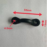 Anneau de fixation en nylon PA pour pont de kayak, équipement de montage pour bateau, canoë, crochet pour cordon élastique, accessoires marins avec vis en acier inoxydable