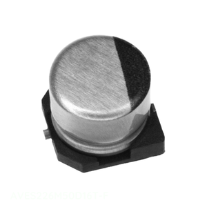 ตัวเก็บประจุแบบยึดผิว AVES226M50D16T-F 22 uF ตัวเก็บประจุ22 UF 20% 50V SMD - Product Image 1