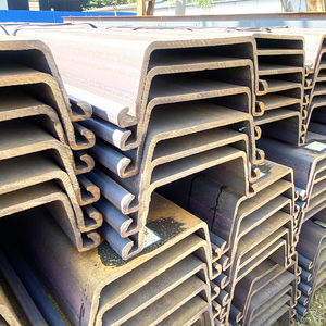 Tablestacas de Acero Tipo Larssen de Alta Calidad AU12/AU16/PU8/PU12/GB/PZ8/PZ22 20-25mm con Servicios de Soldadura y Corte - Product Image 2