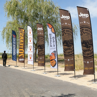 Drapeau Plume de Plage en Gros Direct Usine, Drapeau Goutte d'Eau Personnalisé Imprimé, Service OEM ODM, Distributeurs Mondiaux