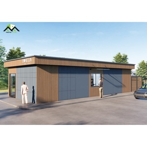 Estructura Moderna de Acero Ligero para Restaurantes y Tiendas - Diseño Económico, Construcción Rápida, Prefabricado Modular, Garantía de por Vida - Product Image 5