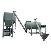 Machine d'ensachage de ciment 25 kg avec valve, équipement de remplissage de mortier sec, machine d'alimentation de sacs à valve pour colle 25 kg