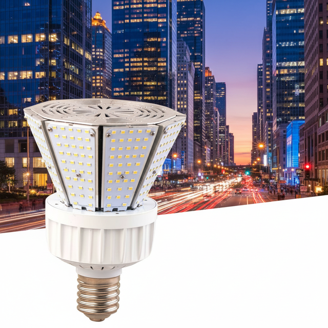 Bbier 5 Year Warranty 60W 2700-5700K Color Temp CRI 80 IP65 360 Beam Angle Corn Bulb LED Retrofit Kit