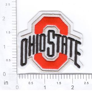 Patchs brodés thermocollants populaires pour vêtements, avec logo d'équipe de football américain universitaire - Product Image 4