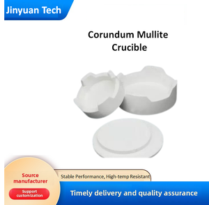 95 alumine corindon creuset en céramique pour la cuisson au four haute température Durable personnalisable four meubles Labware - Product Image 4