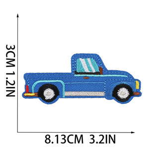 Bán buôn Chất lượng cao nhiều loại Thêu Xe Tải xe sắt trên hat các bản vá lỗi - Product Image 6