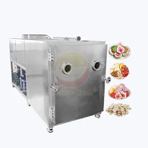 Máquina de secado por congelación de tamaño pequeño, secador de congelación, equipo de secado por congelación al vacío