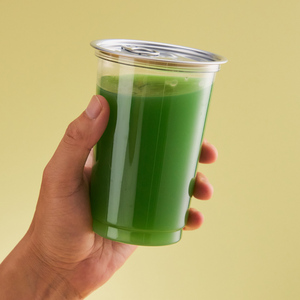 Milchtee-Becher mit Verschlussdeckeln für Verschiedene Lebensmittel und Getränke, Plastikdosen in 380ml, 500ml, 600ml, 1000ml, Individuelle Anpassung Möglich - Product Image 5