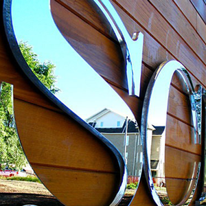 Custom DIY Metal Interior y Exterior Corte Láser Oficina de Recepción 3D Logo Sign PARA LA Pared - Product Image 5