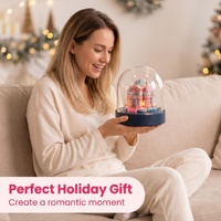 Lampe de nuit LED en forme de château en papier 3D couleur macaron, tendance du moment, pour décoration de bureau, cadeau de Saint-Valentin, Noël, anniversaire
