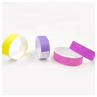 Bracelets et bracelets en papier Tyvek imperméables et jetables personnalisés pour différents billets d'événement