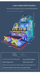 Grand jeu de tir aquatique commercial à grande échelle pour parc d'attractions, jeu mobile de bande dessinée pour enfants, jeux à monnayeur pour parc d'attractions - Product Image 4