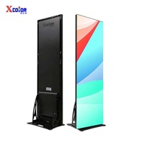Pantalla LED para Interiores X-color P1.25 de 640*1920mm y 960*1920mm, Gabinete de Hierro con Mantenimiento Frontal, Empalme sin Costuras, Señalización Digital