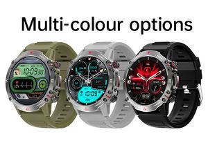 Montre connectée sportive HK87 avec écran AMOLED de 1,43 pouce, appels Bluetooth, mesure de l'oxygène sanguin, batterie de 410 mAh, étanche IP67, boussole, Reloj Smartwatch - Product Image 4